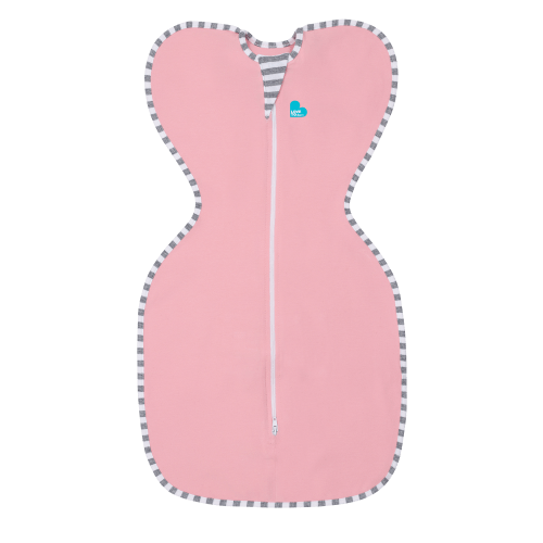Love To Dream Swaddle UP, Pink, Small, 8-13 lbs., Dramatically Better Sleep, Allow Baby to Sleep in Their Preferred Arms UP Position for Self-Soothing, Snug fit Calms Startle Reflex