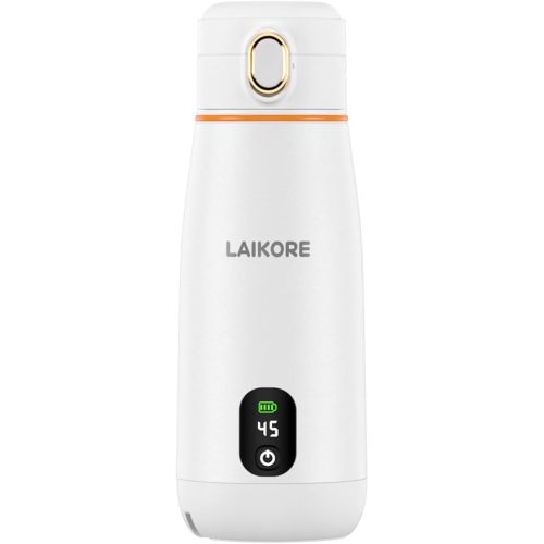 Portable Milk Warmer - Travel & On-The-Go, Quick Heating Breast Milk & Baby Milk Bottle Warmer, USB Rechargeable