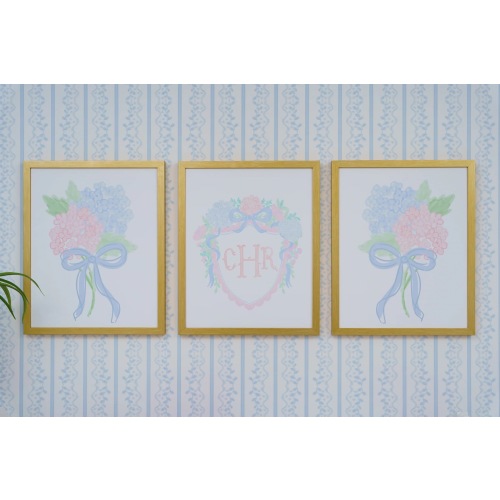 Nursery Art Trio | Preppy Heirloom