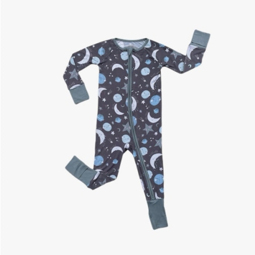 Little Sleepies Pajamas for Baby Boys & Girls, Viscose from Bamboo Baby Pajamas, Preemie & Newborn Sleepers, 2-Way Zipper PJs