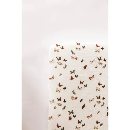 Clementine Kids Crib Sheets (Butterfly)