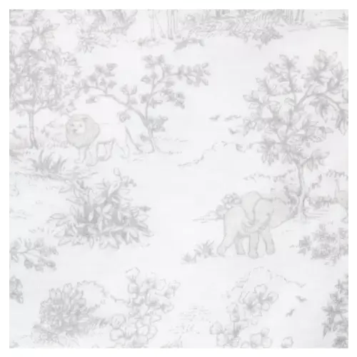 Baby Safari Toile Wrap One-Piece