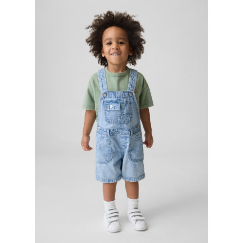 Baby & Toddler Denim Shortalls 18-24 months