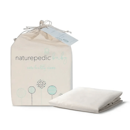 Naturepedic Organic Waterproof Crib Mattress Cover Pad | Modern Nursery™