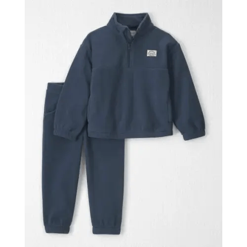 Toddler Boy 2-Piece Recycled Microfleece Top & Pant Set - Little Planet | Carter's