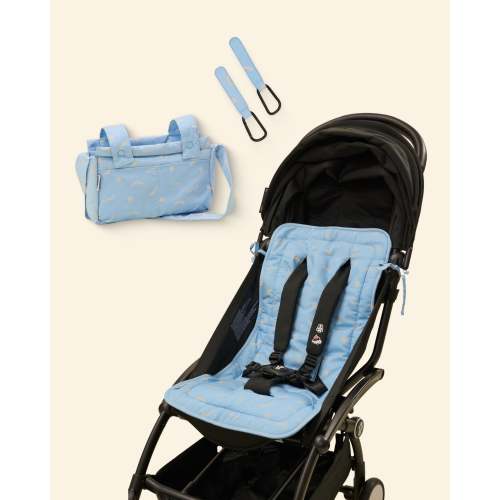 Stroller Party Set | Sky Squiggles - Storq by Kindred Bravely