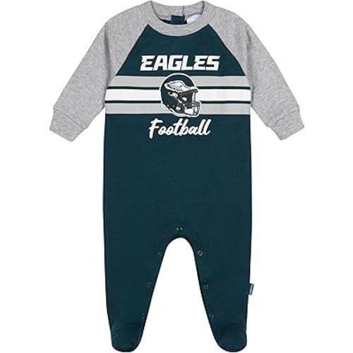 Gerber NFL unisex-baby Nfl Team Footed Coverall