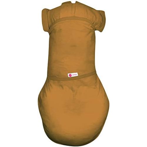 embé 2-Way Transition Swaddle, 12-18 lbs, Arms & Legs In Or Out, Warm Up & Cool Down 100% Cotton, 3-6 Months