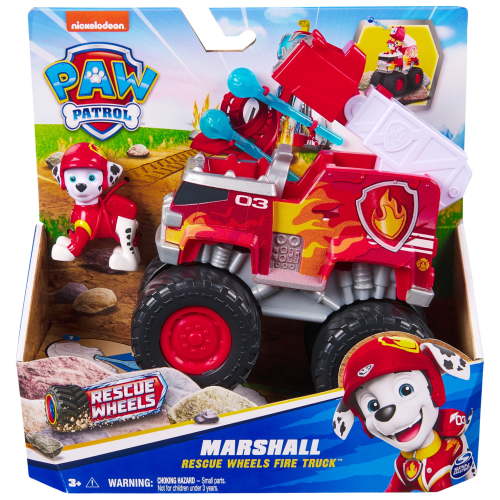 PAW Patrol: Rescue Wheels Marshall’s Firetruck with Action Figure