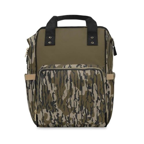 Camo Backpack/Camo Rustic Camo Diaper bag/Camo Travel Bag/Trendy Camo Carryon/Hunting Bookbag/Duck Deer Camo Pattern/Waterfowl Camo
