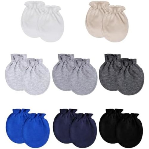 choyaxo 8 Pairs Baby Mittens Infant Mittens Baby Gloves for 0-6 Months Baby Boys Girls
