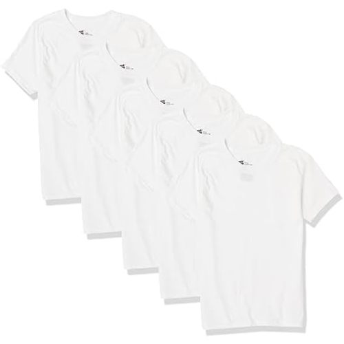 Hanes Boys Ultimate Cool Comfort Crewneck Undershirt 5-Pack
