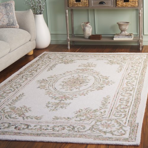 SAFAVIEH Handmade Micro-Loop Shyamala Wool Rug