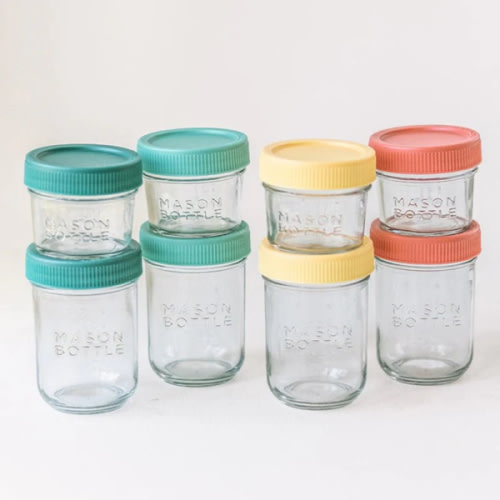 Breastmilk Storage Jar Set – Mason Bottle