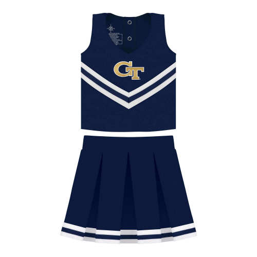 Georgia Tech Yellow Jackets Cheerleader Dress - 3 Piece | College Baby