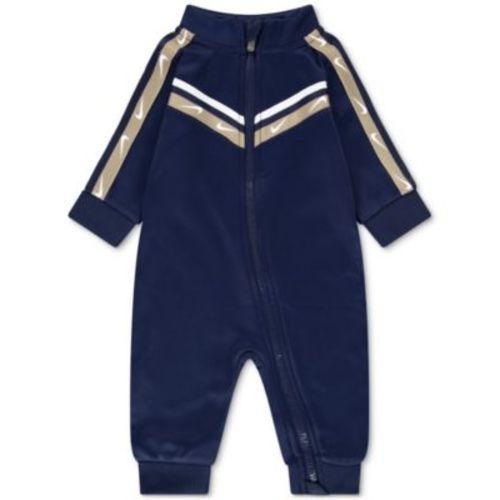 Baby Boys Logo-Taped Piqué Coverall