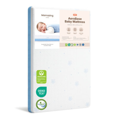 MAMAZING Breathable Waterproof Dual-Sided 2-Stage Baby Crib Mattress & Toddler Mattress, Certipur-Us Certified & Reviews | Wayfair