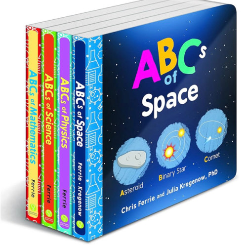 Baby University ABC's Board Book Set: A Scientific Alphabet for Toddlers 1-3
