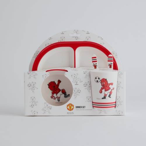 Manchester United Fred the Red Crockery Set White