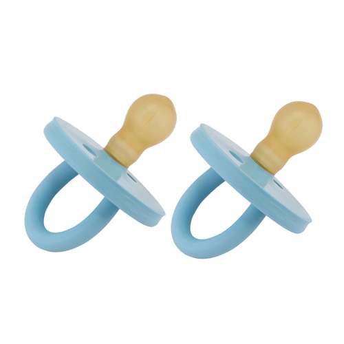 BumiBébé Pacifier 0-3 months Two-Pack - Round – Heveaplanet.com