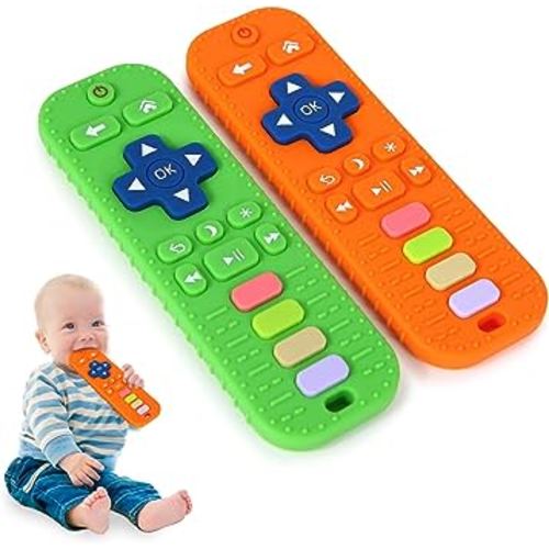 Hooku 2 Pack Remote Teether for Babies