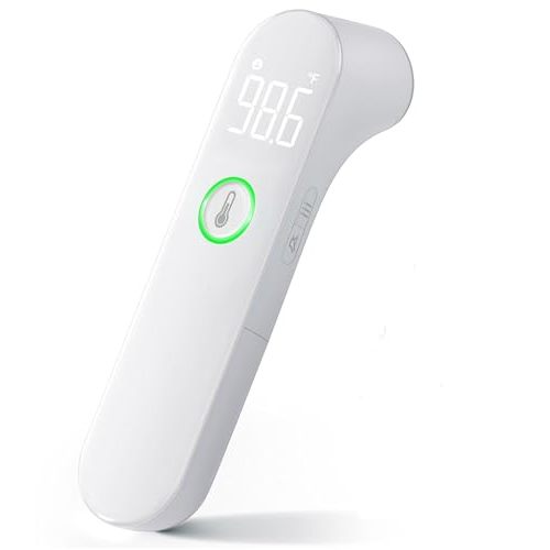 Thermometer for Adults and Kids, Fast Accurate Baby Thermometer, Fever Alarm & Mute Mode, Baby Essentials - Lifetime Support