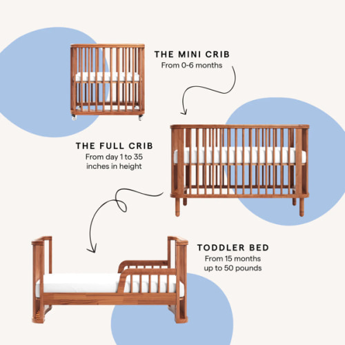 The Woodland 3-in-1 Cloud Crib