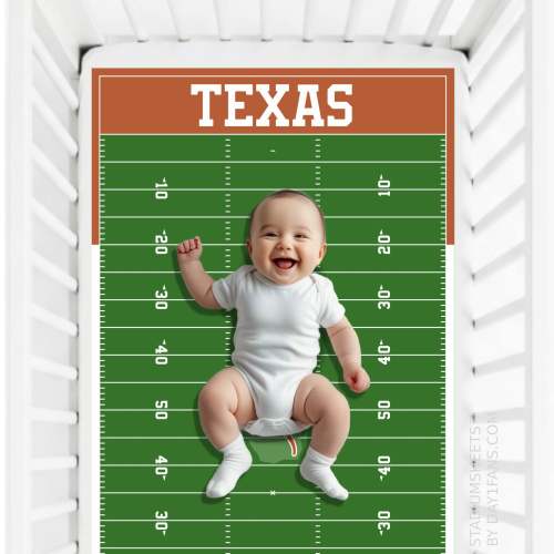 Texas Longhorns StadiumSheets™ Crib Sheets – Day1Fans.com