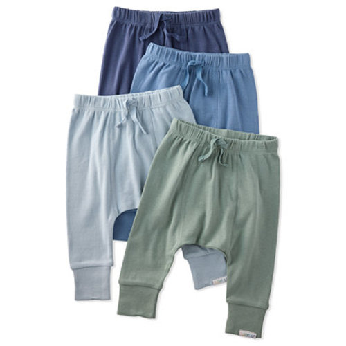 Baby Boys' or Girls' Drawstring Jogger Pants, 4-Pack