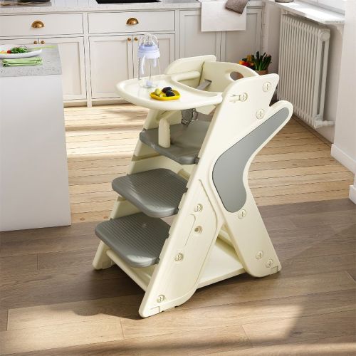 ELJGET 3-in-1 Convertible High Chair-Toddler to Kid