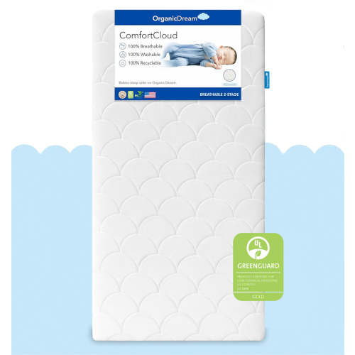 ComfortCloud 2-Stage Crib & Toddler Mattress | Organic Dream® | Breathable Series