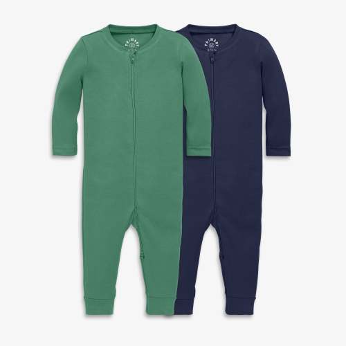 Baby organic zip romper 2-pack | Primary.com