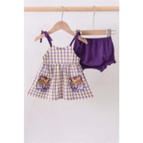 LSU Geaux Bloomer Set – First Glimpse Baby & Kids Boutique