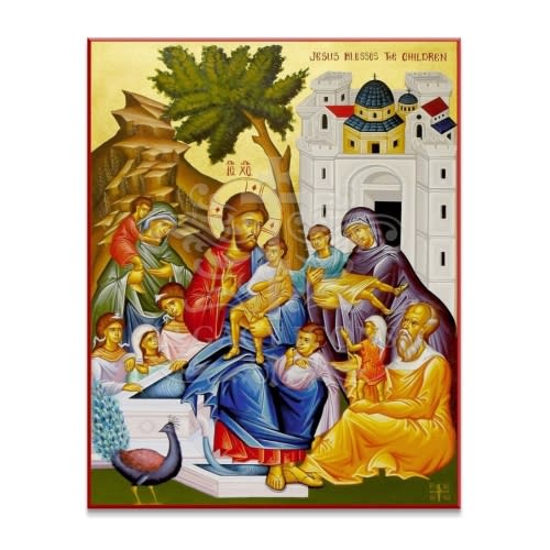 Christ Blessing the Children (Clark) Icon - F192