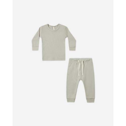 Waffle Top + Pant Set Laurel – Quincy Mae