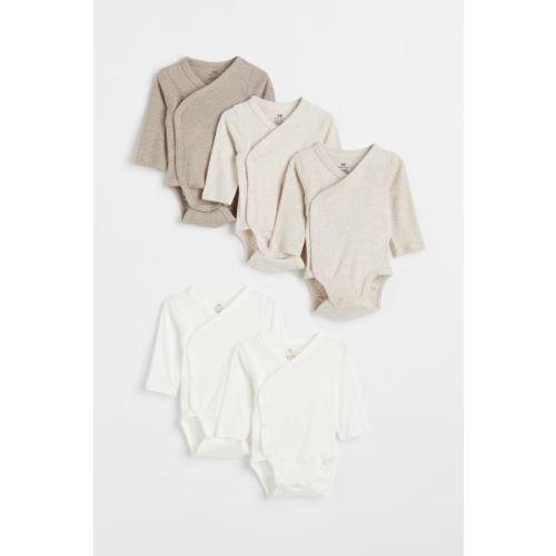 5-pack Wrapover Bodysuits