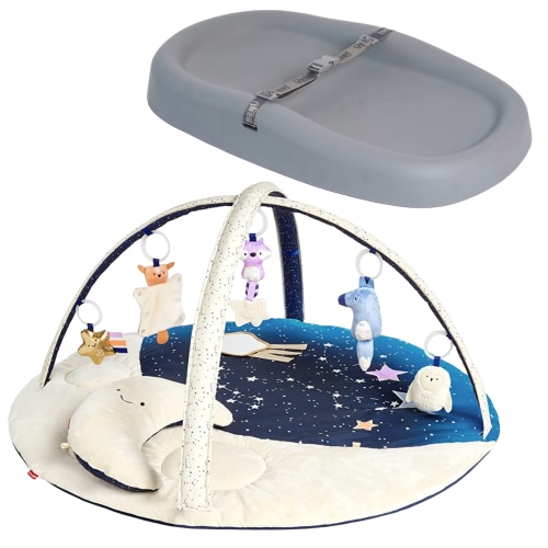 REBEL Safari Play Mat & Activity Gym + Changing Pad Bundle