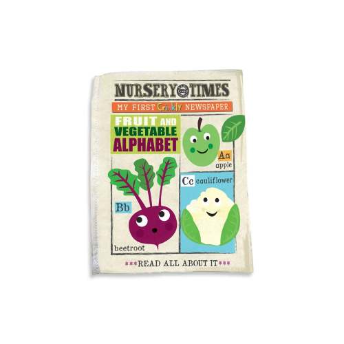 Jo & NicS Crinkly Cloth Books - Fruit & Veg