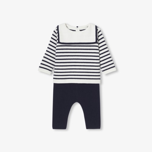 Baby boy knit set