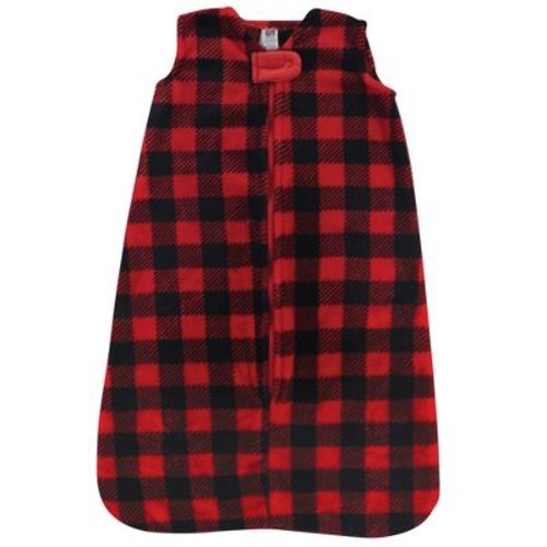 Hudson Baby Infant Plush Sleeping Bag, Sack, Blanket, Buffalo Plaid, 0-6M