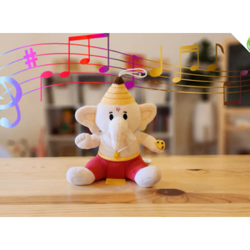 Baby Ganesh Plush (Mini - 7") | Modi Toys