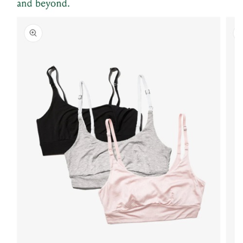 Everything Bra 3-Pack | Soft, Stretchy Maternity & Nursing Bras by Bodily