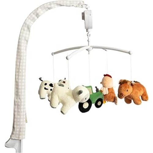 Musical Wooden Mobile - Tractor Ride