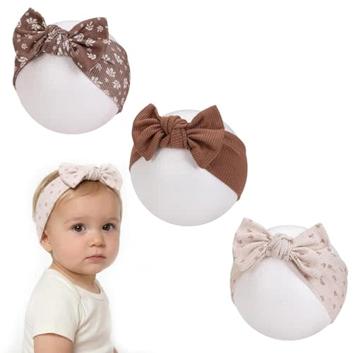 Baby Girl Headbands with Bows Soft Elastics Hairbands Hair Accessories for Newborn Infant Toddler Kids