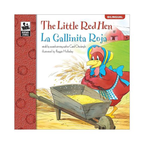 The Little Red Hen La Gallinita Roja Bilingual Storybook—Classic Children's Books With Illustrations for Young Readers, Keepsake Stories Collection (32 pgs)