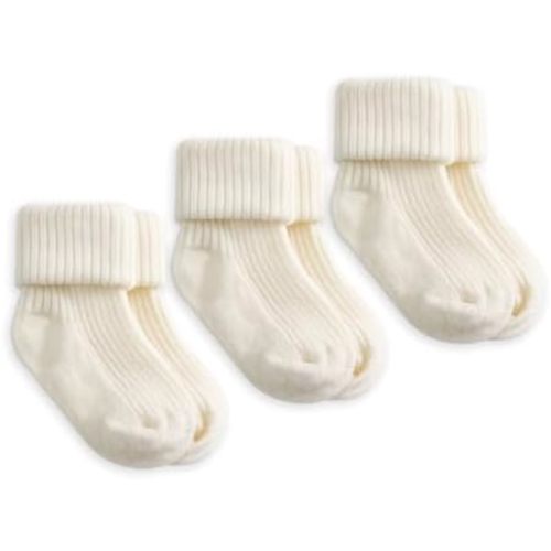 Merino Protect Merino Wool Socks For Toddler Temperature Regulate Baby Sock Soft Knee High Socks 3Pack