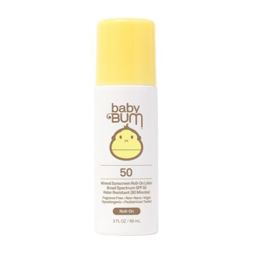 Baby Bum Mineral Roller Sunscreen Spf 50 - 3 Fl Oz