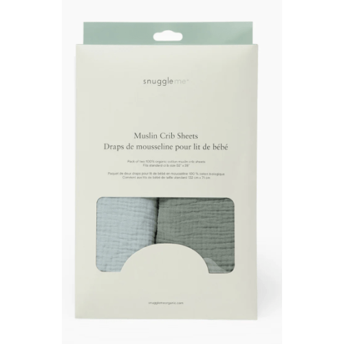 Muslin Crib Sheets | Bluebell + Slate