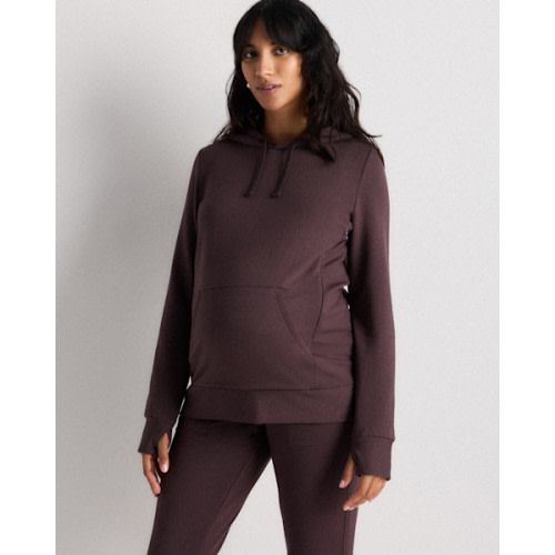 SuperSoft Fleece Maternity & Nursing Hoodie
