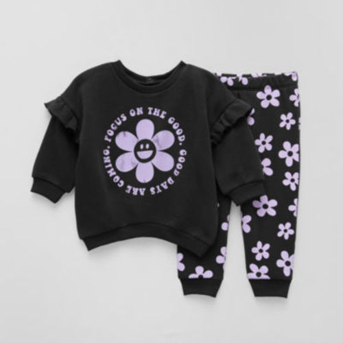 Grayson Little Baby Girls 2-pc. Pant Set